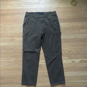 Abercrombie & Fitch Brown Loose Workwear pants